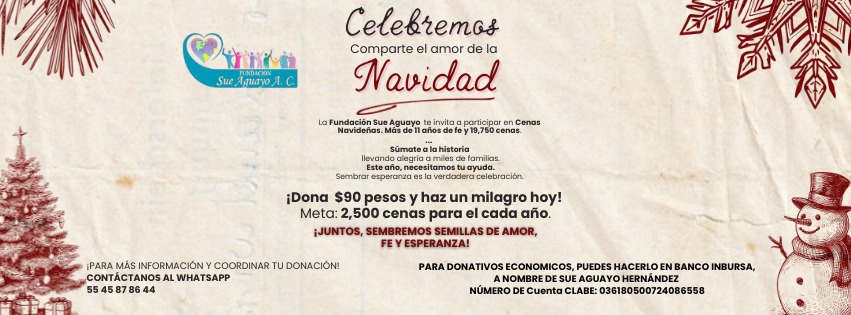 Actividades de apoyo social de Fundación Sue Aguayo